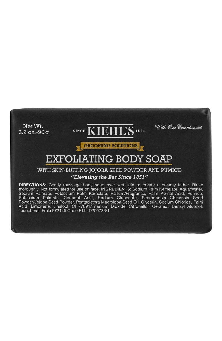 Kiehl's Since 1851 Grooming Solutions Exfoliating Body Soap, Alternate, color, 