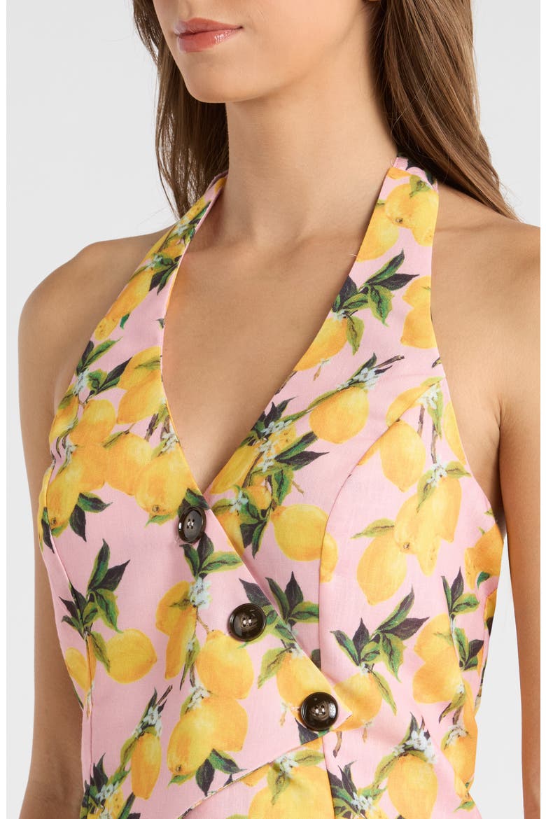 Desery Halter Vest, Alternate, color, YELLOW-MULTI