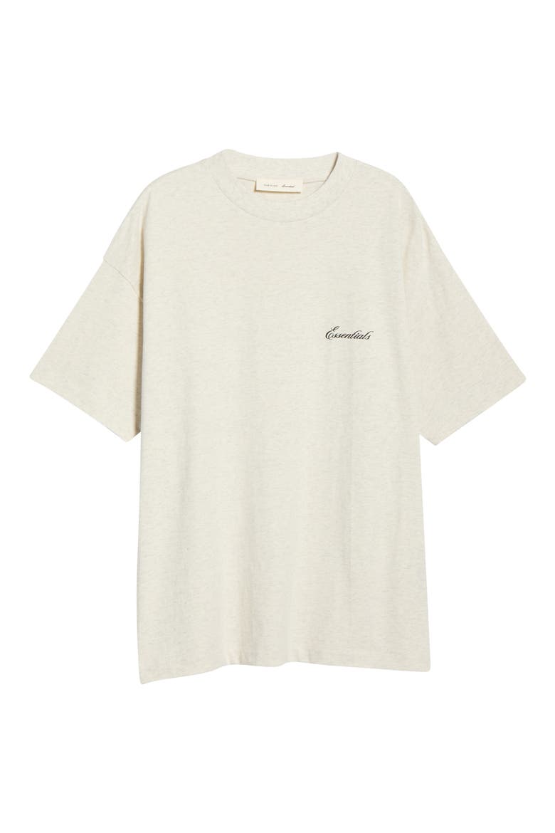 Classic Cotton T-Shirt, Alternate, color, OATMEAL HEATHER