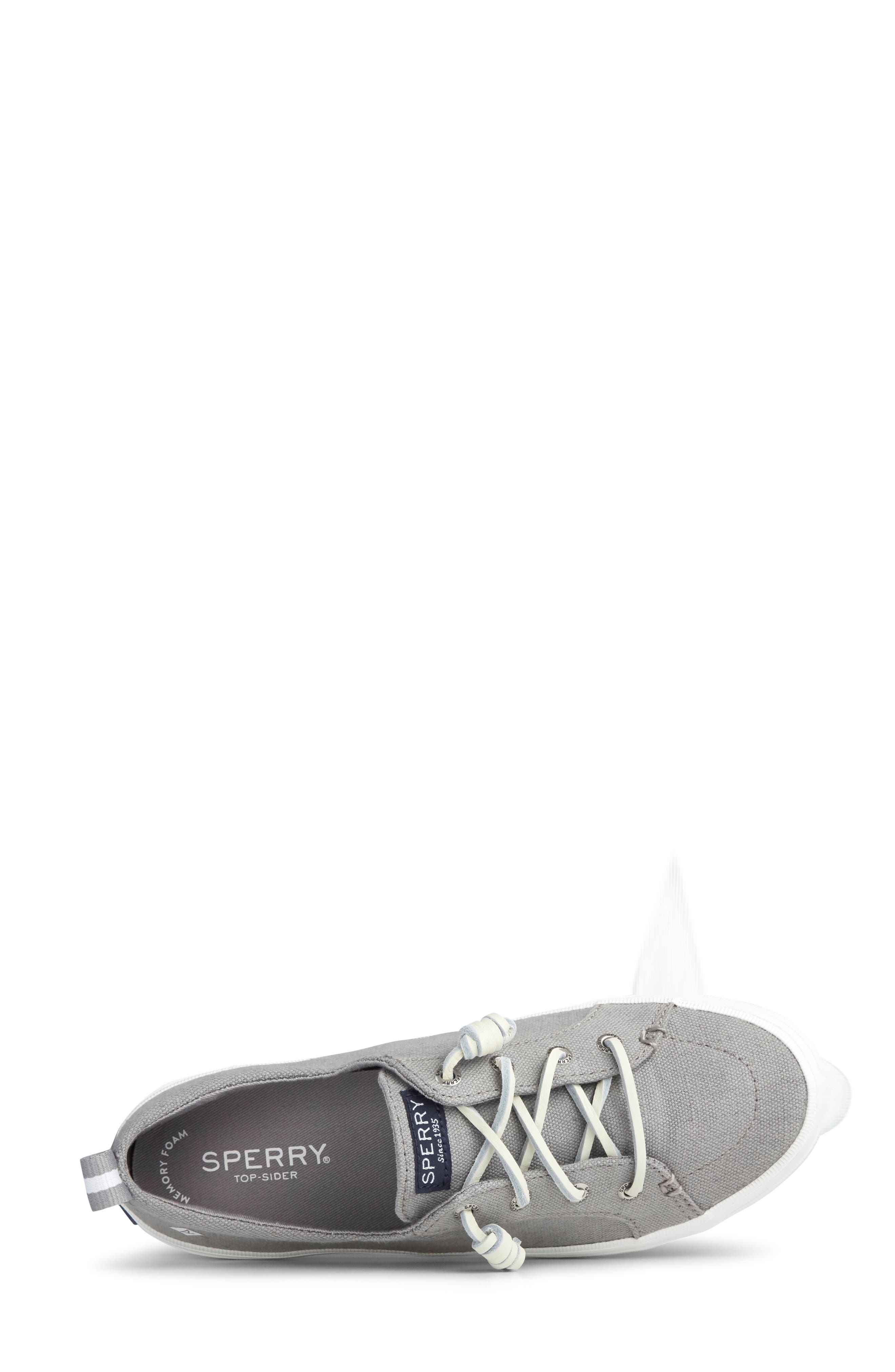 Sperry Crest Vibe Slip-On Sneaker, Alternate, color, Grey