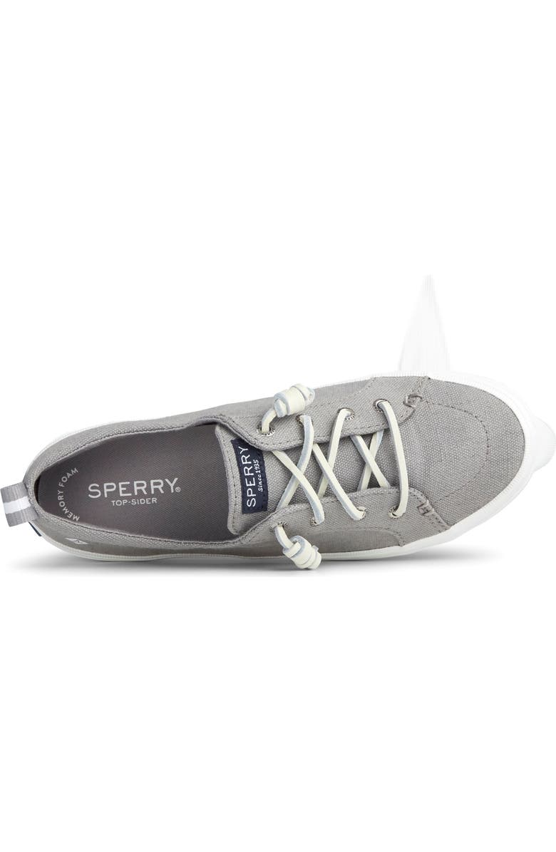 Sperry Crest Vibe Slip-On Sneaker, Alternate, color, Grey