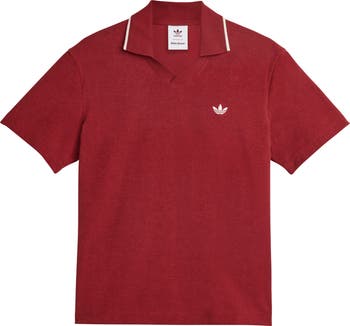 Johnny Collar Terry Cloth Polo