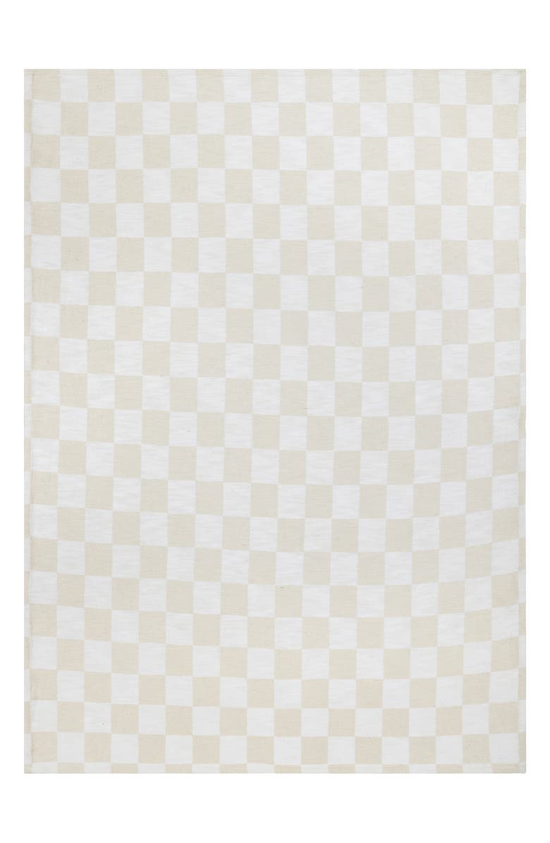 Renwil Grandi Cotton Throw Blanket, Main, color, Ivory