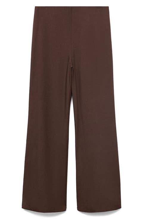 Flat Front Straight Leg Pants