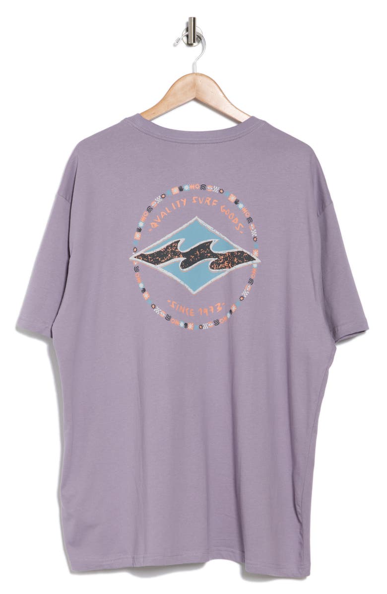 Billabong Rotor Diamond Cotton Graphic T-Shirt, Alternate, color, 