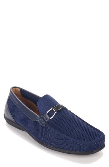 Aston Marc Mesh Driver In Navy