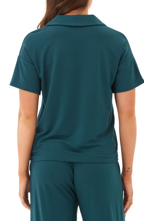 Threads 4 Thought Melanie French Terry Polo In Green