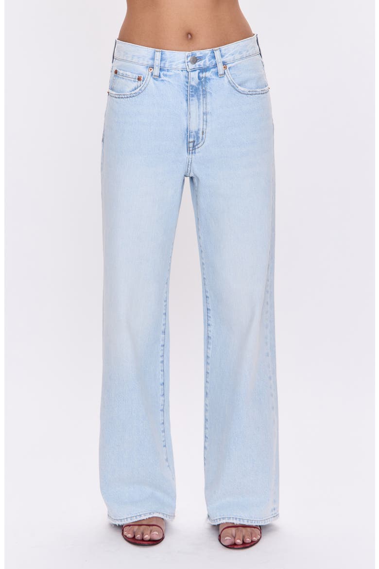 Hendrix High Waist Wide Leg Jeans, Main, color, WATERFALL
