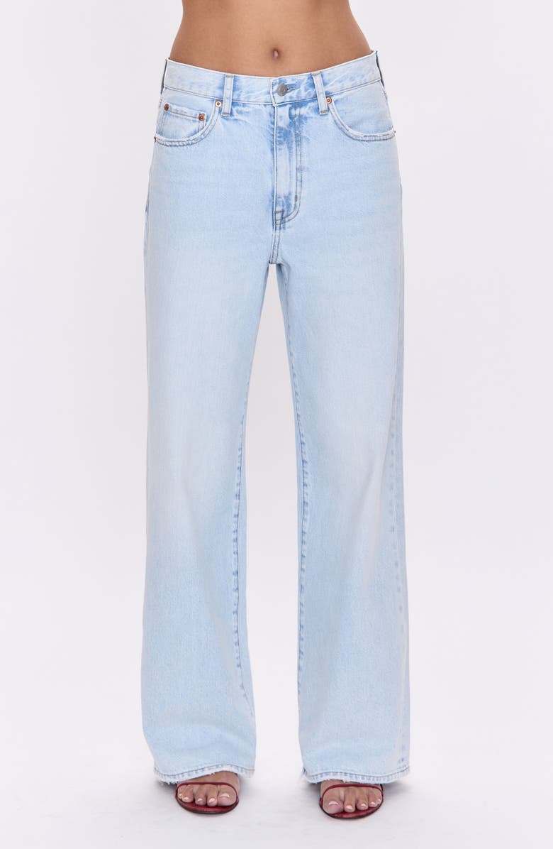 Pistola Hendrix High Waist Wide Leg Jeans, Main, color, 