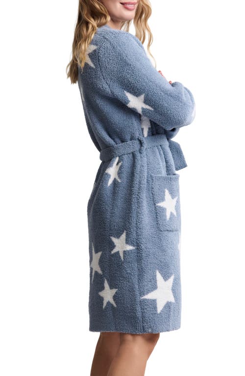 Barefoot Dreams Cozychic™ Starry Night Robe In Blue
