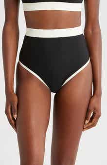 BONDI BORN Jayde High Waist Bikini Bottoms