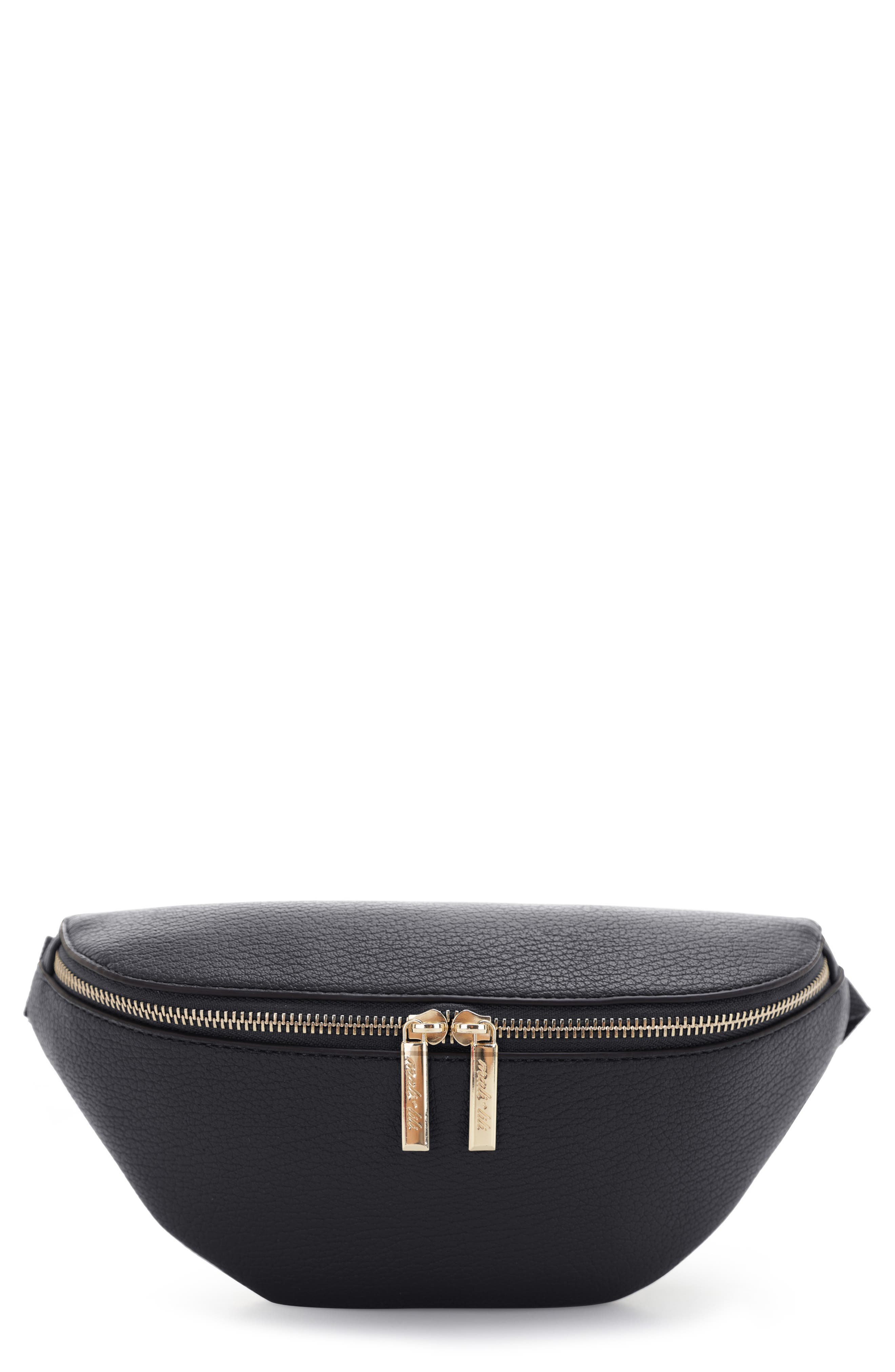 Mali + Lili Lydia Recycled Vegan Leather Sling Bag, Main, color, 