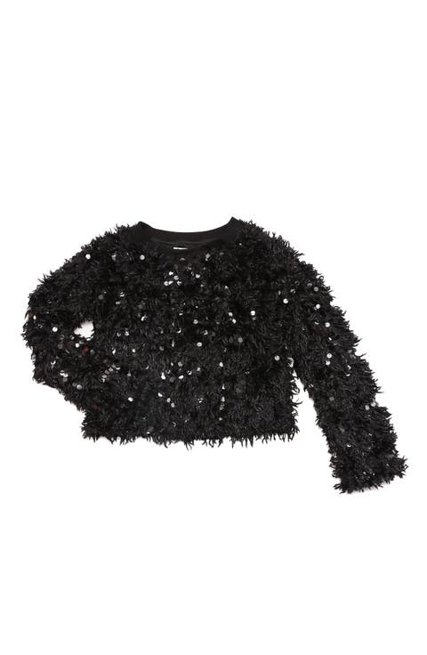 Kids' Sequin Texture Sweater (Little Kid)