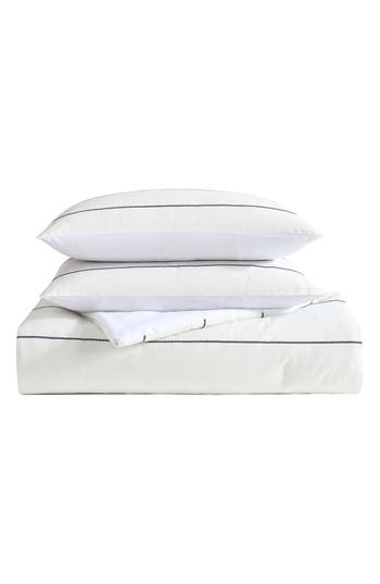 Nautica Naval Stripe Cotton Duvet Cover Set