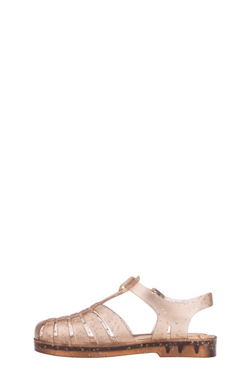 Melissa Kids' Possession Metallic Jelly Sandal In Brown