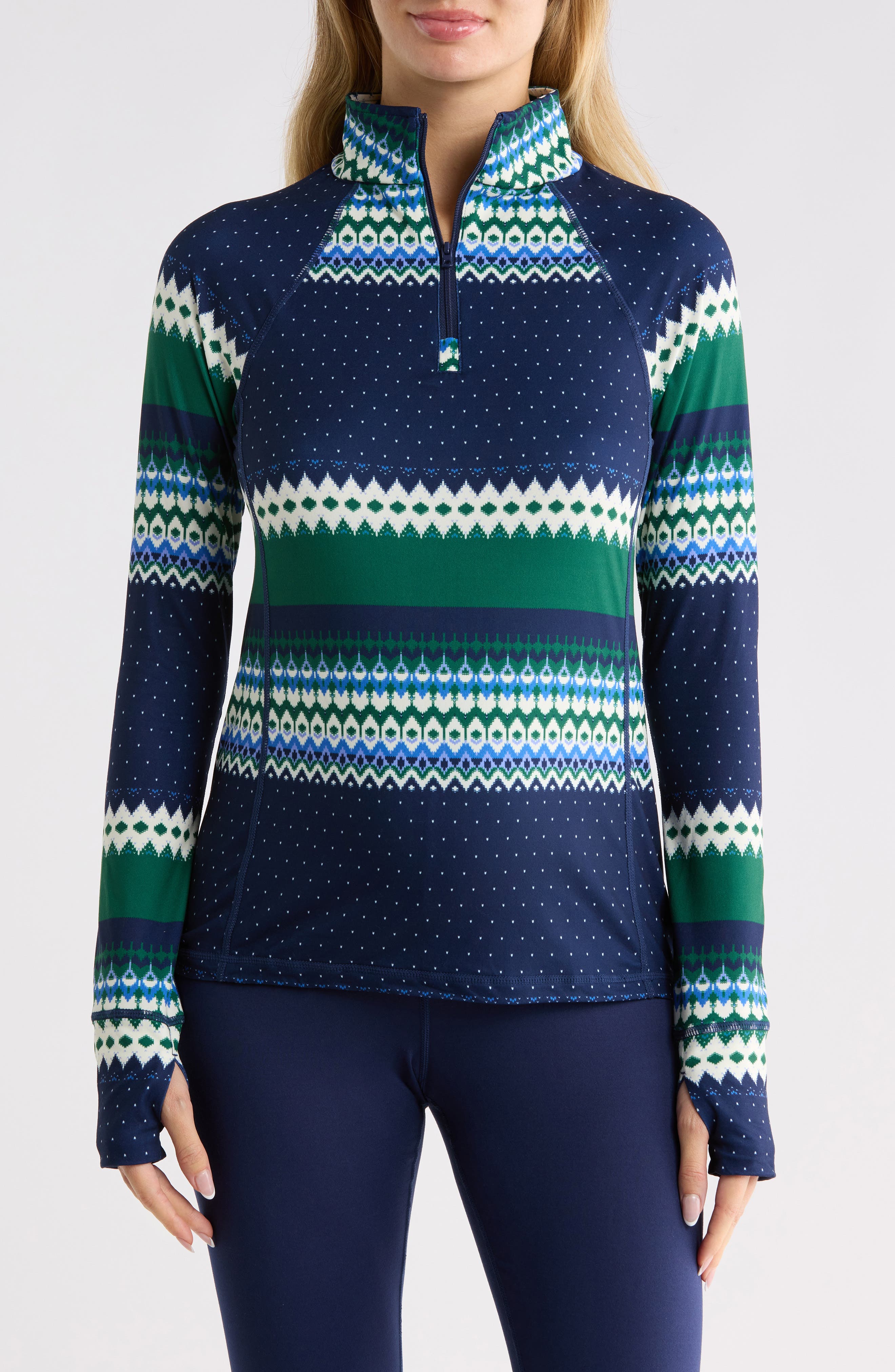 NAVY HERITAGE FAIRISLE