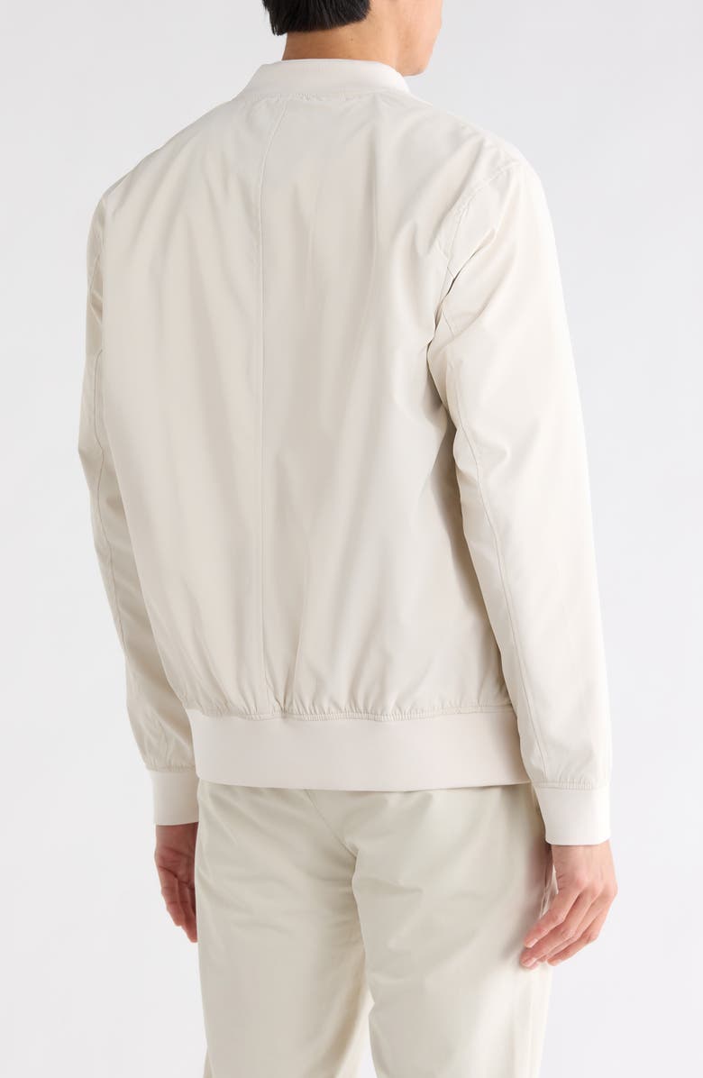 DENIM AND FLOWER Bomber Jacket, Alternate, color, Ecru