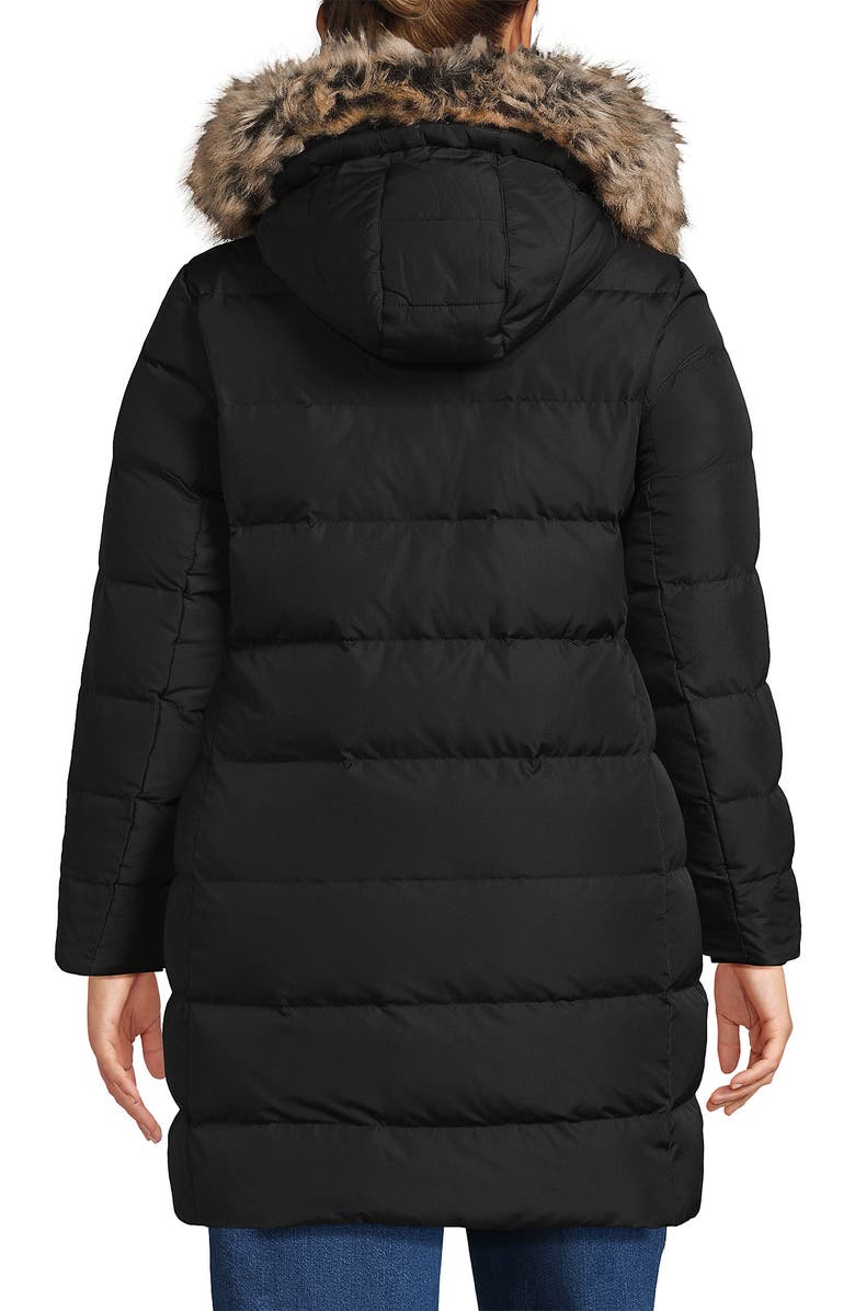 Lands' End Plus Size Max 600 Down Puffer Coat, Alternate, color, 