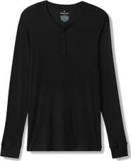 Tommy John Long Sleeve Henley Lounge Shirt