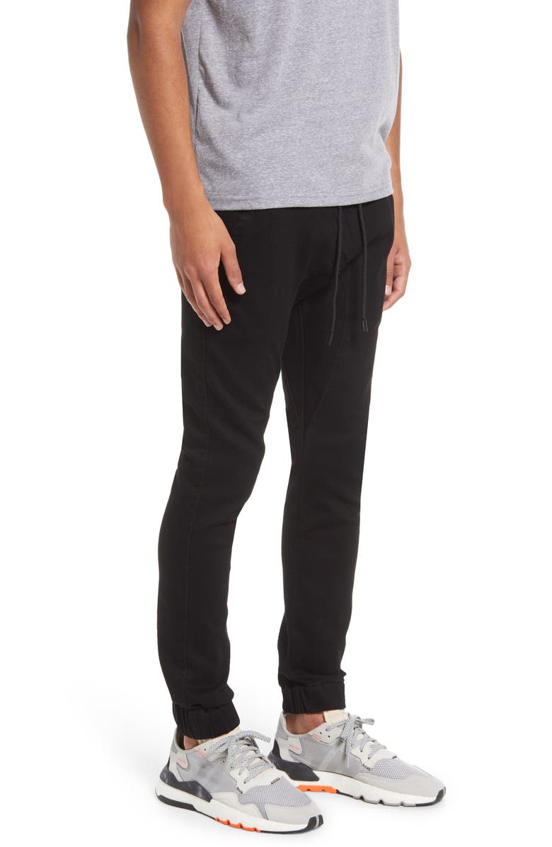 KUWALLA Stretch Cotton Blend Denim Joggers, Alternate, color, 