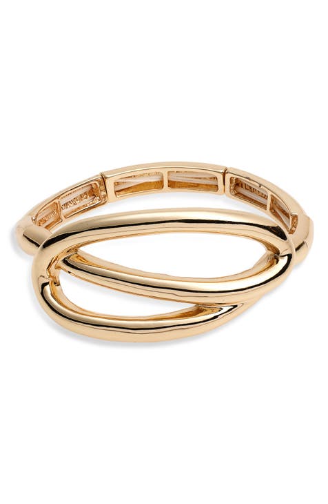 Stretch Wrap Bangle Bracelet