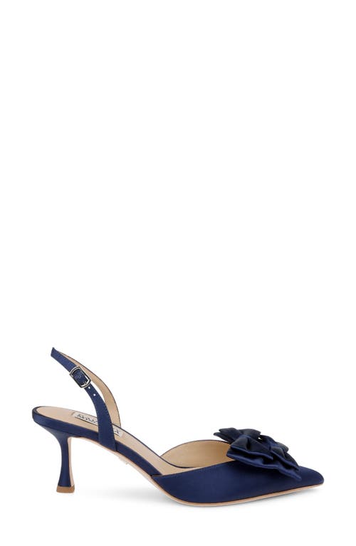 Badgley Mischka Collection Giovanna Slingback Pointed Toe Pump
