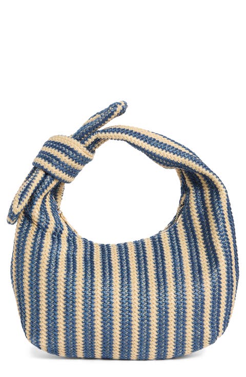 Penny Woven Shoulder Bag