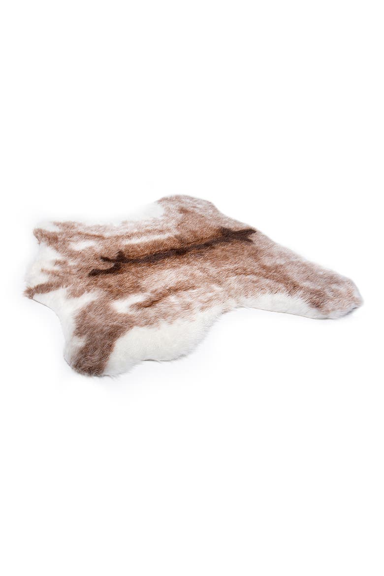 Faux Hide Rug, Alternate, color, REINDEER