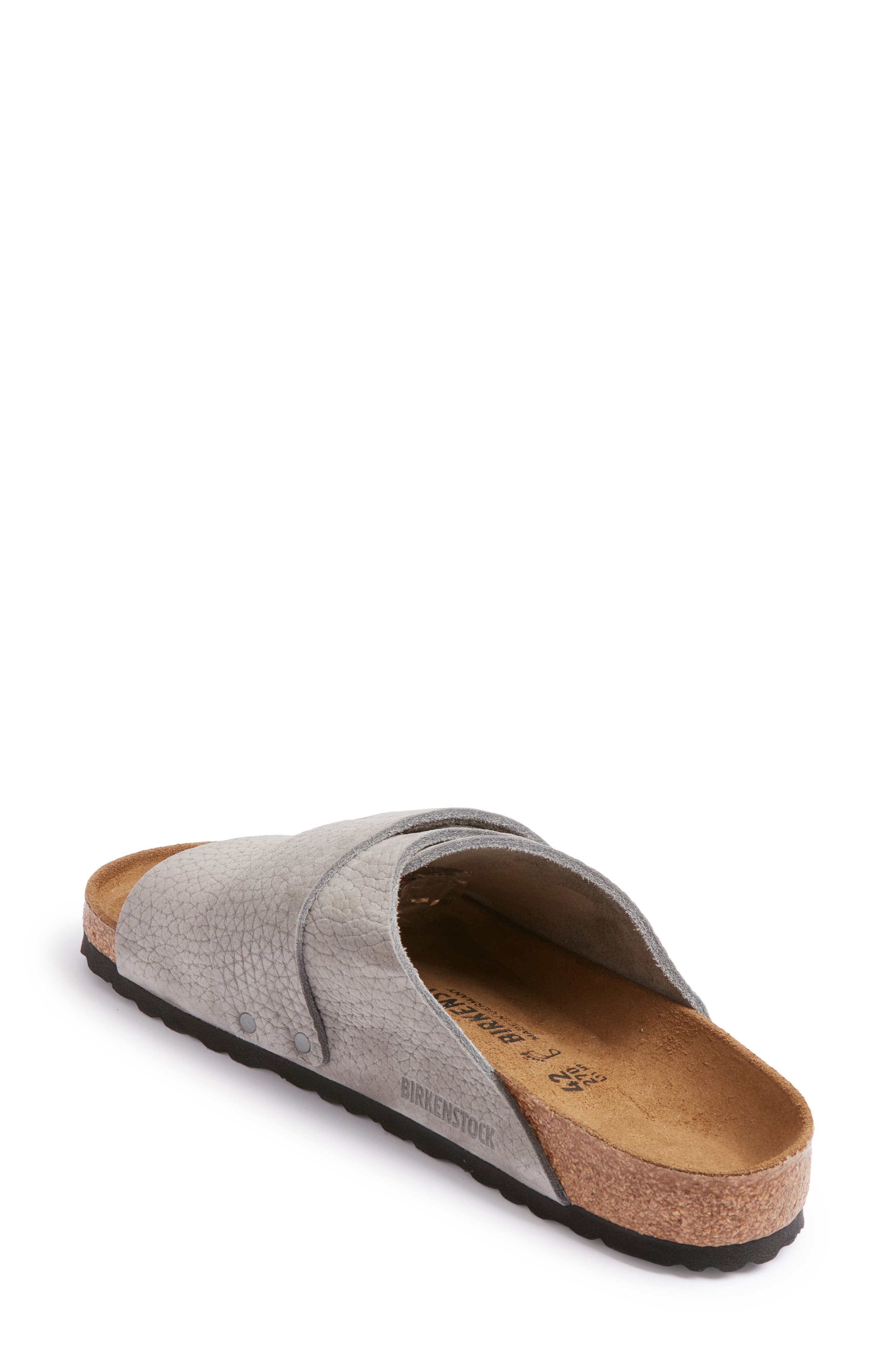 Birkenstock Kyoto Desert Slide Sandal, Alternate, color, Gray