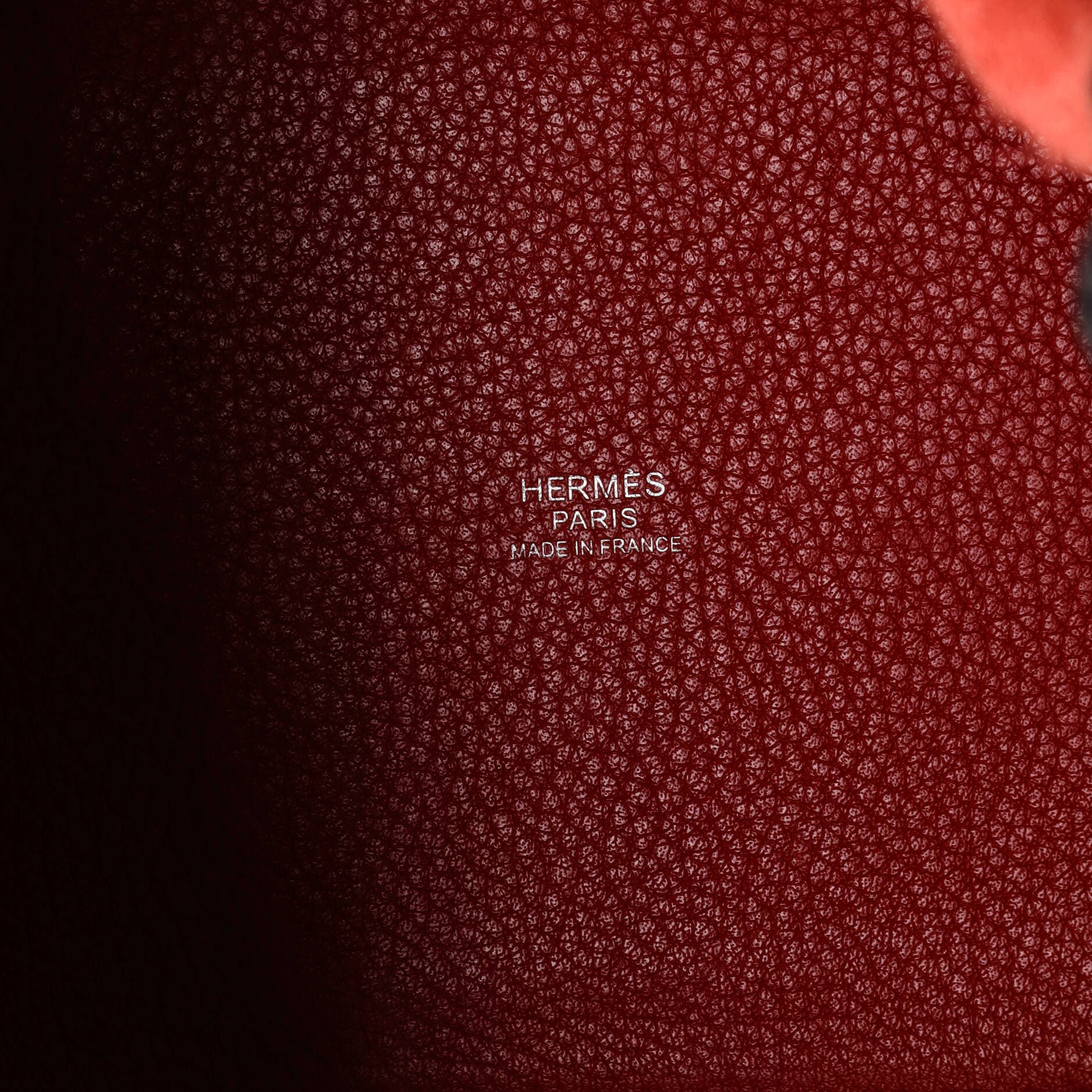 Pre-Owned Hermes Picotin Lock Bag Clemence PM, Alternate, color, Rouge Casaque