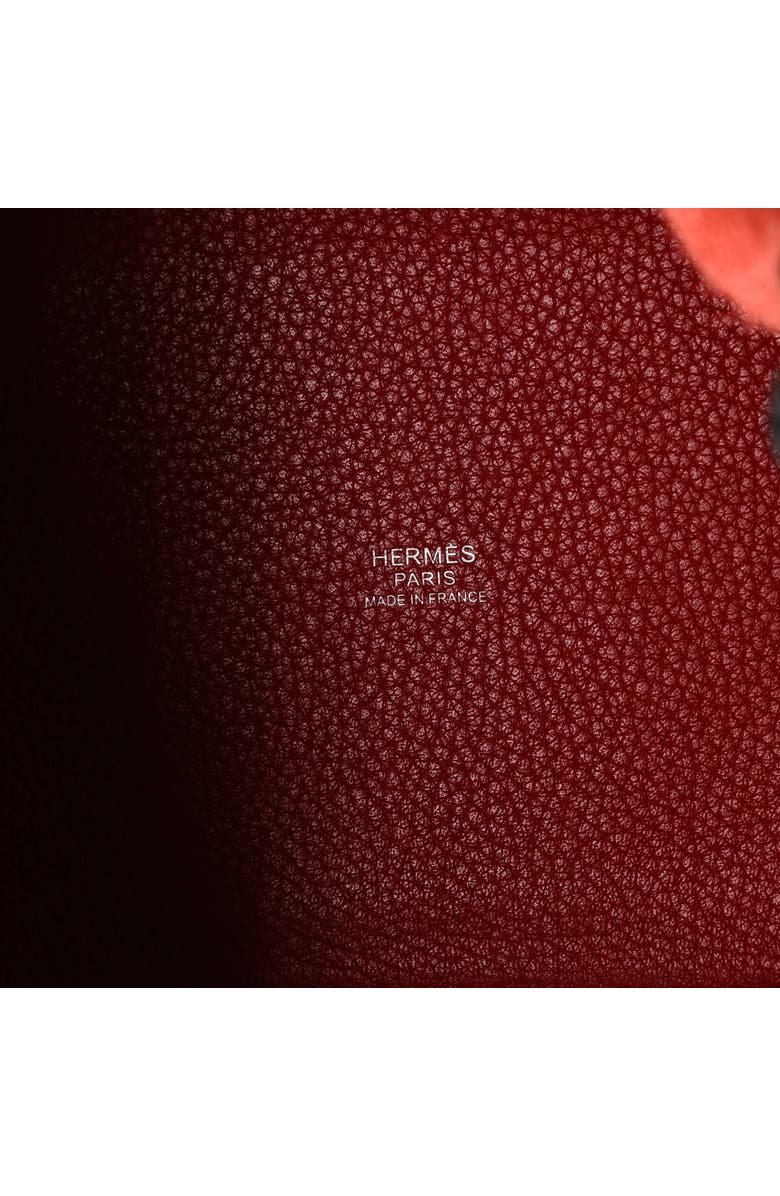 Pre-Owned Hermes Picotin Lock Bag Clemence PM, Alternate, color, Rouge Casaque