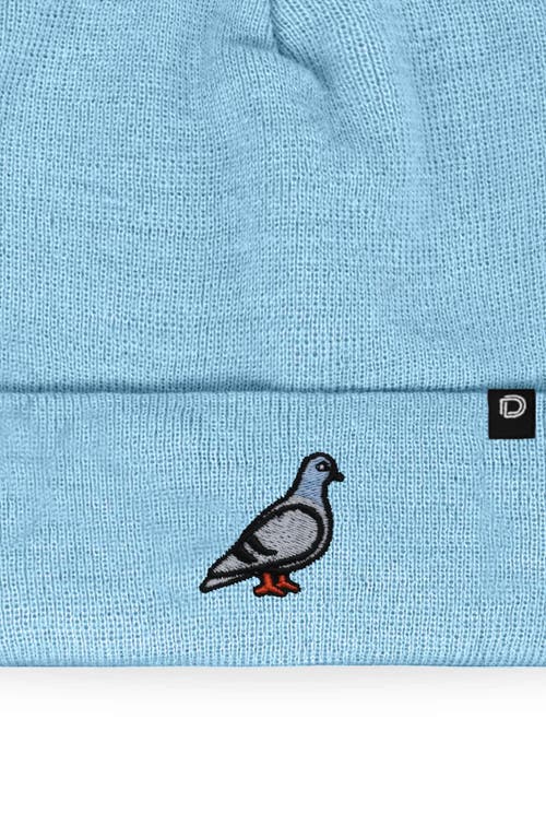 Dalix Pigeon Beanie Cap In Blue