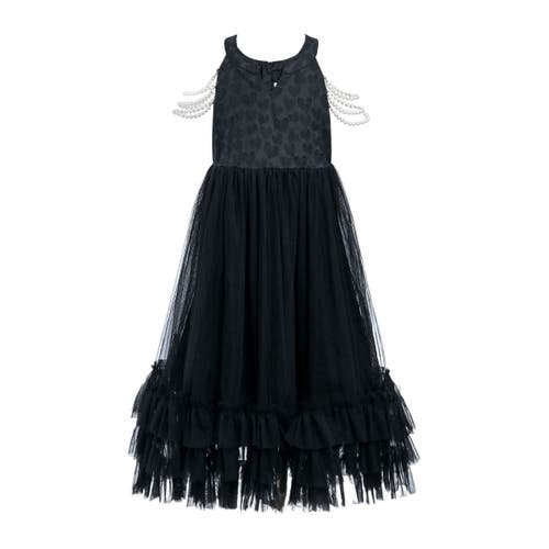 Tulleen Tripoli Dress In Black