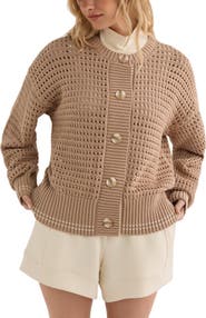 Varley Open Stitch Cardigan