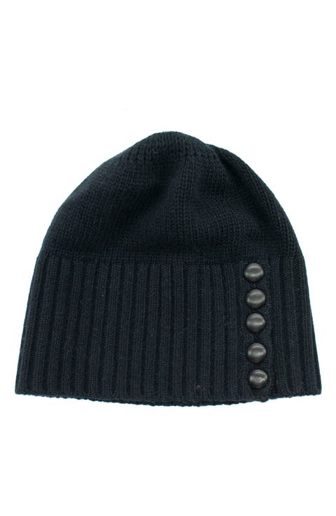 Minerva Button Beanie