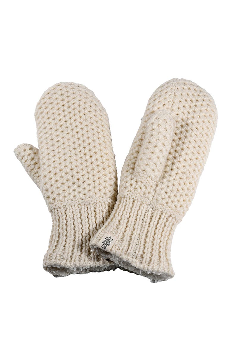 Nirvanna Designs Kent Mittens, Main, color, White