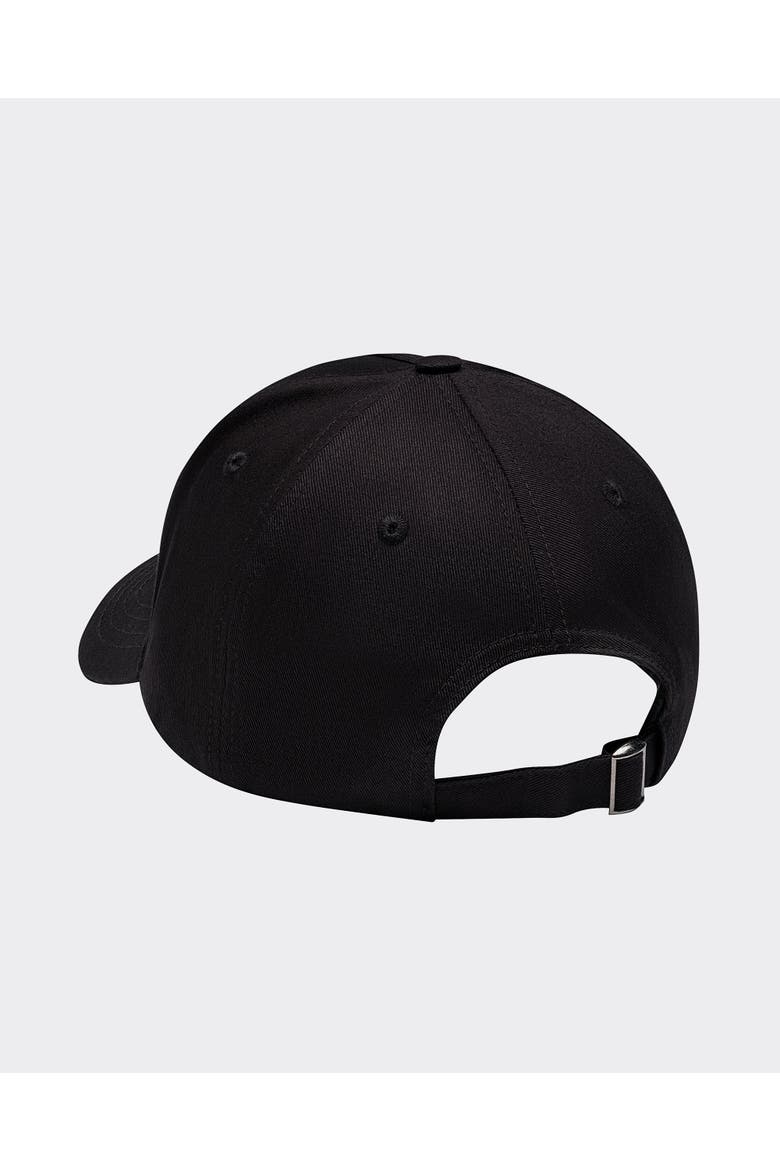 Charlie Logo Dad Cap, Alternate, color, Black