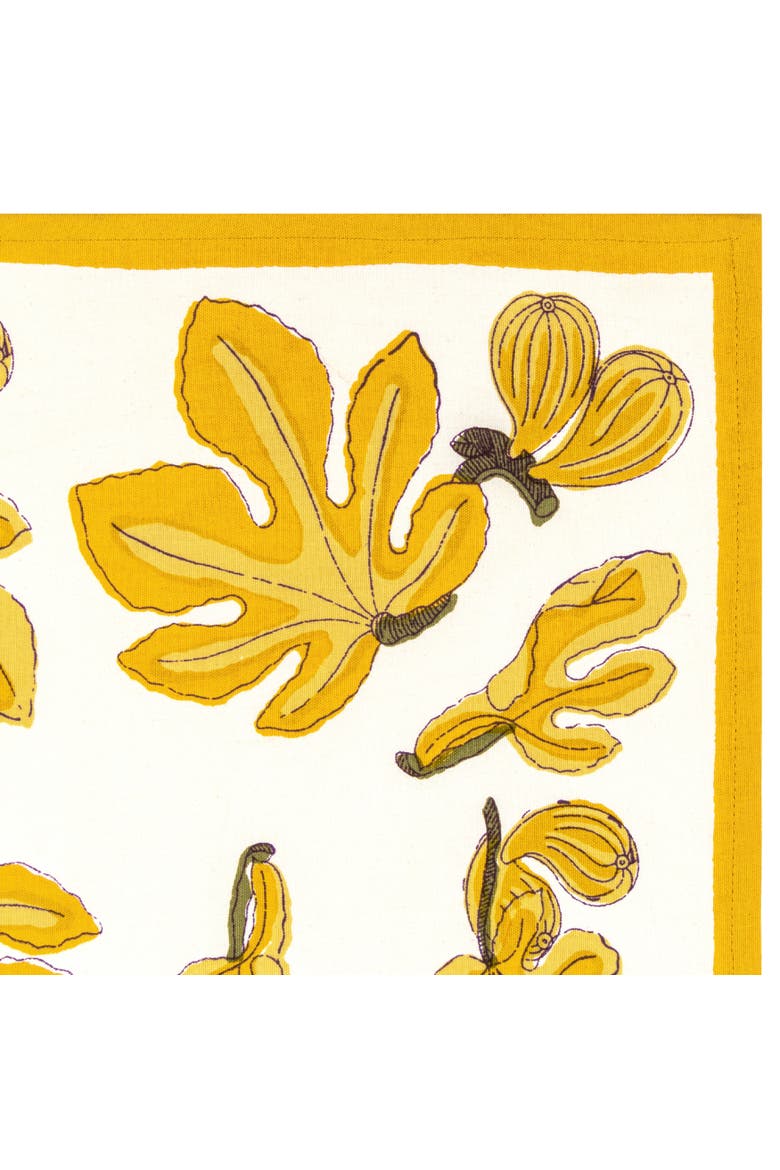 Fig Tea Towels, Alternate, color, Citrine 20" x 30"