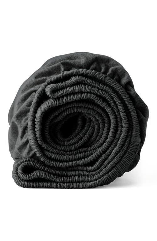 Pact Organic Cotton Organic Favorite Tee Jersey Fitted Sheet In Gray