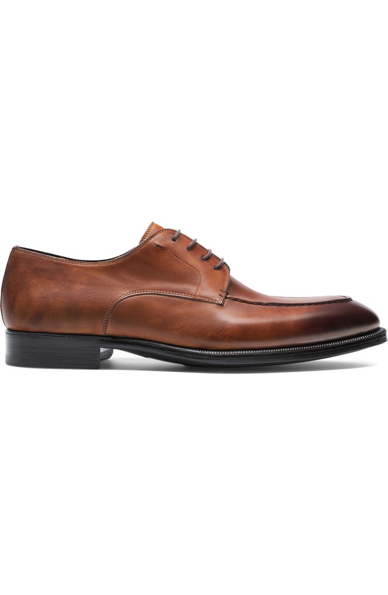 Magnanni Alva Moc Toe Derby, Alternate, color, Tabaco