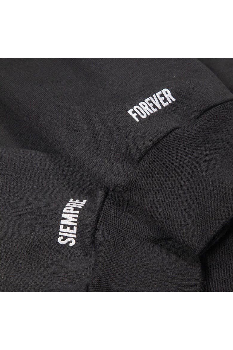 Men's Dunbrooke Black ÑFL Por La Cultura '21 Collection Pullover Hoodie, Alternate, color, Black