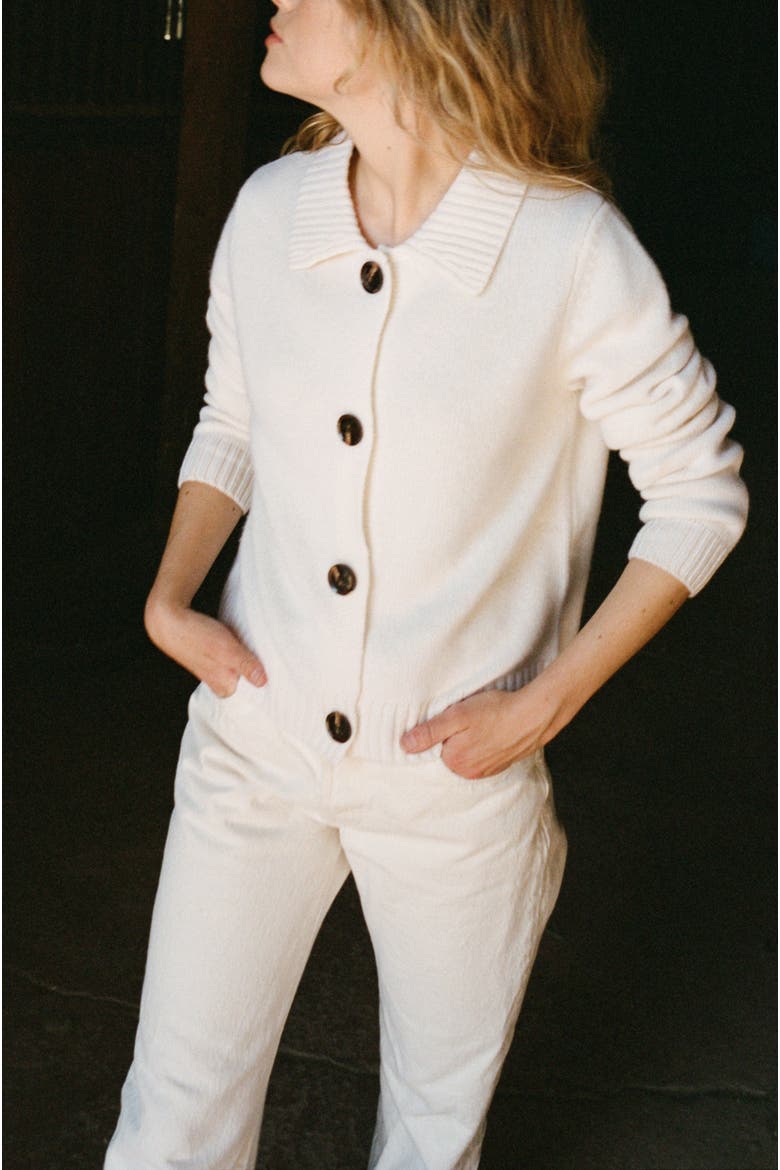 Kaia Cardigan, Alternate, color, BONE