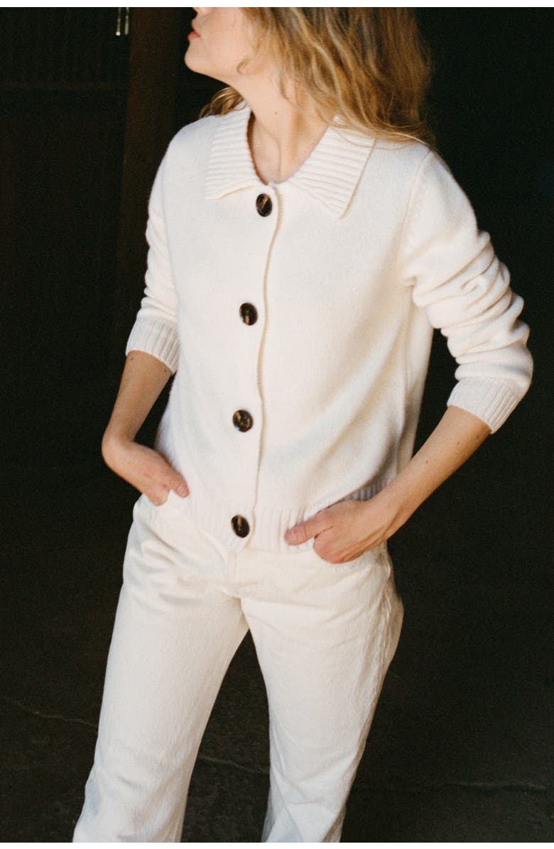 VIR VITA Kaia Cardigan, Alternate, color, Bone