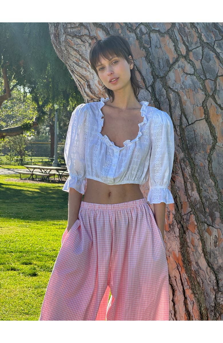 Toit Volant Alex Top, Alternate, color, White