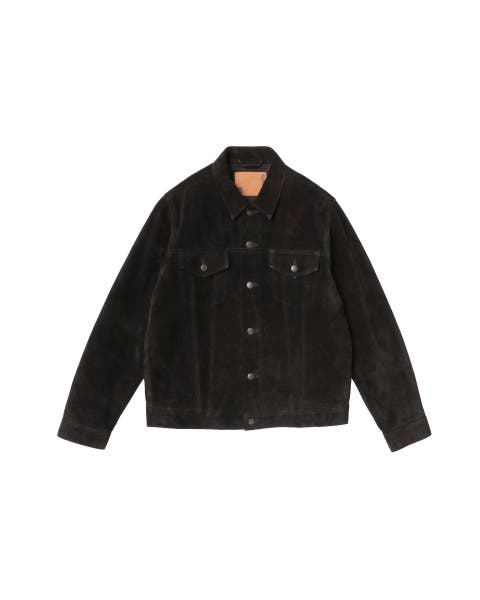 Suede Trucker Jacket