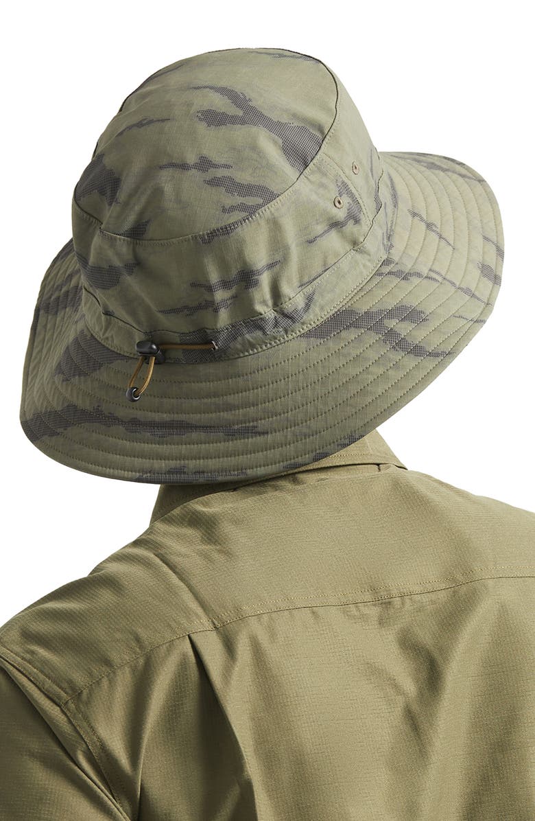 Brixton Journey Boonie Bucket Hat, Alternate, color, Olive Tiger Camo