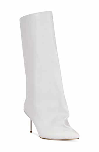 AZALEA WANG Couture Crazy Pointy Toe Knee High Boot