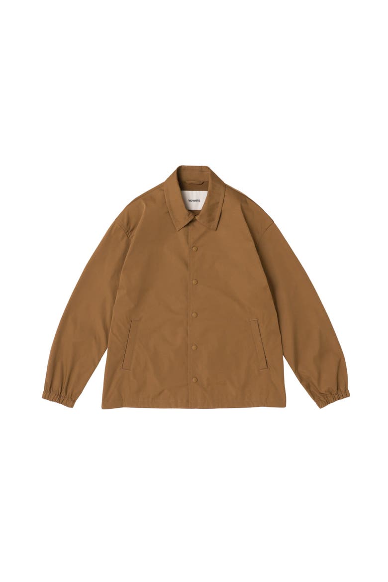 Coach Jacket, Main, color, Khaki