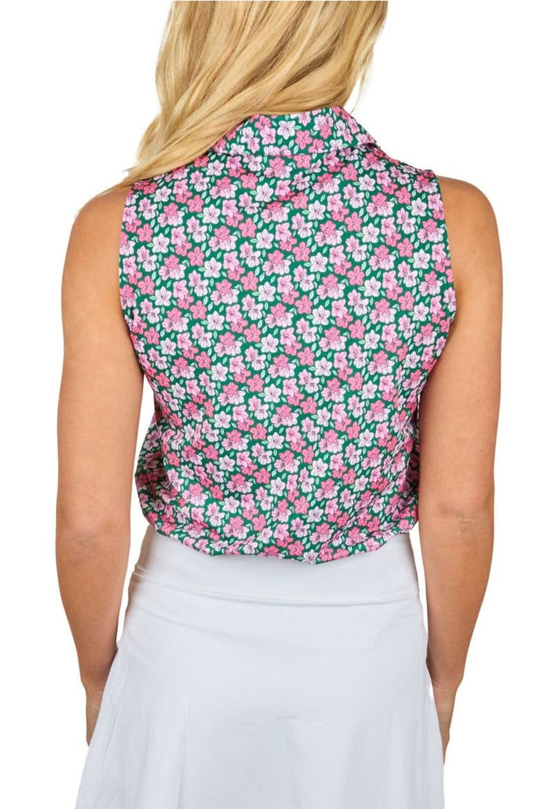 The Azaleas - Ladies Sleeveless Golf Polo, Alternate, color, Pink