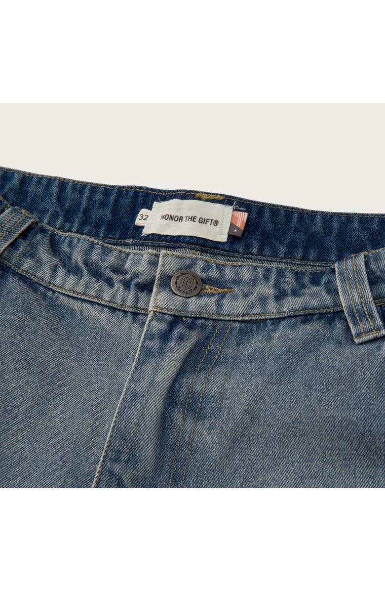 HONOR THE GIFT HTG Branded Straight Leg Jeans, Alternate, color, 